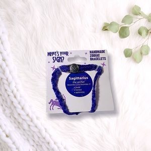 Sagittarius FIRE Astrological Zodiac Sign Handmade Retro Bracel…